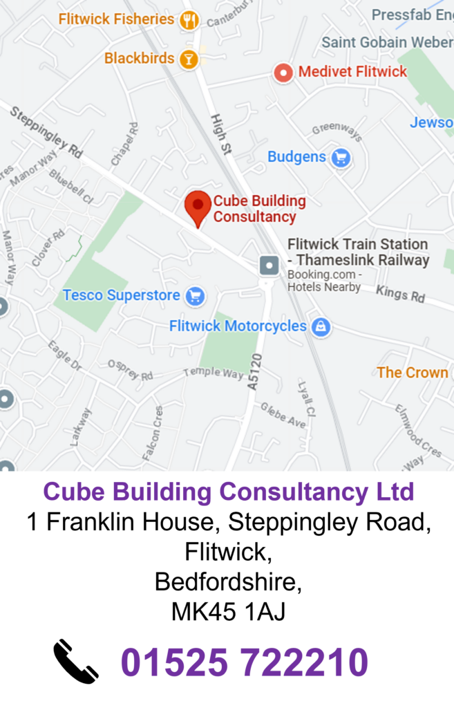Cube Building Consultancy contact details - Flitwick